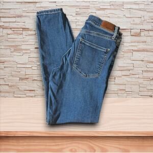 Express Skinny Mid-Rise Blue Jeans Women's 26/4R EUC